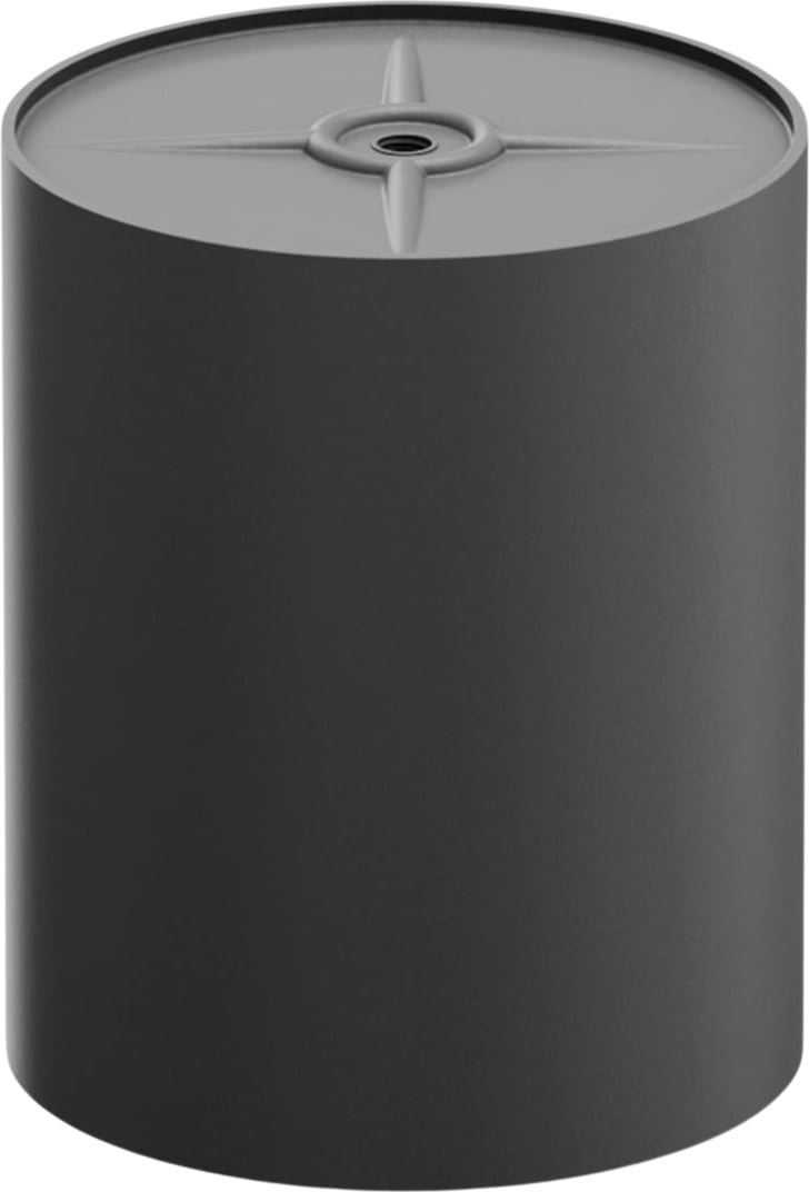 Podwyższenie do dużej latarni Spin II czarne