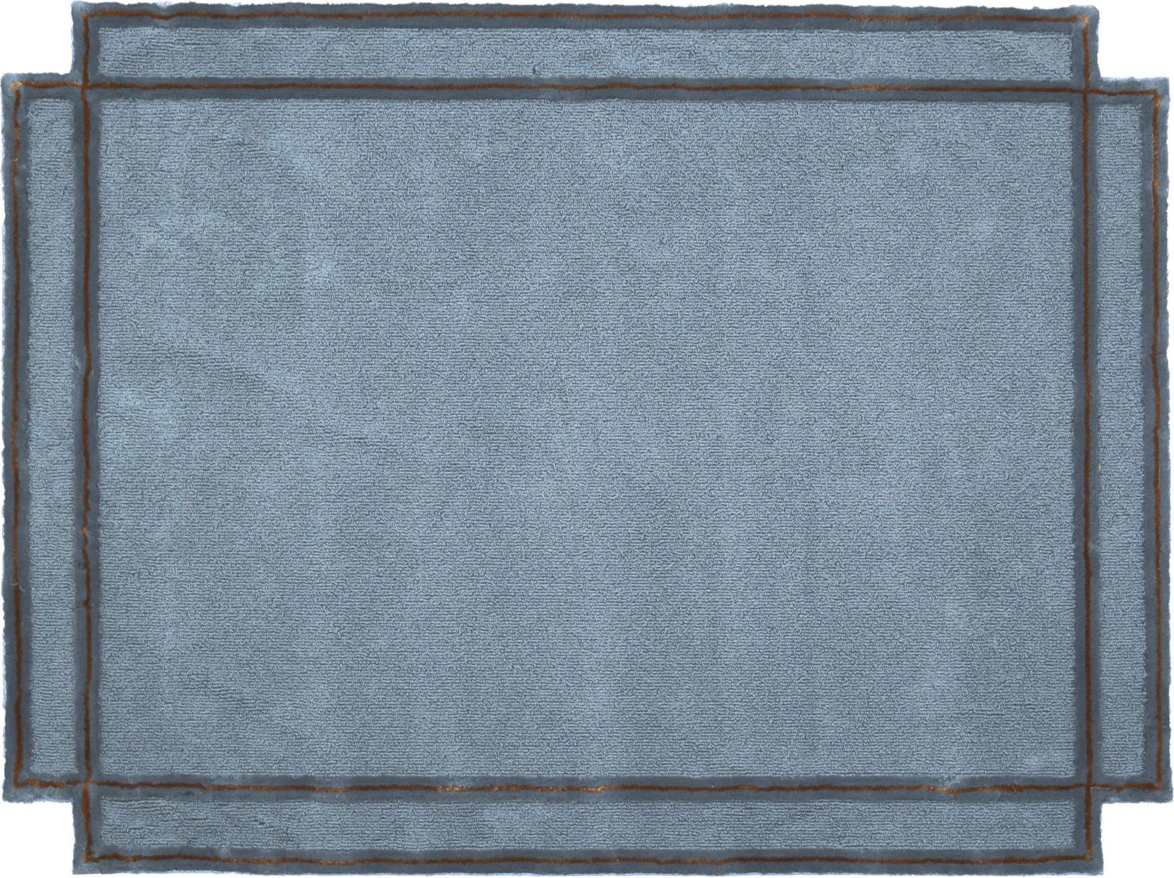 Dywan Volentieri Cornice niebieskoszary 200 x 200 cm