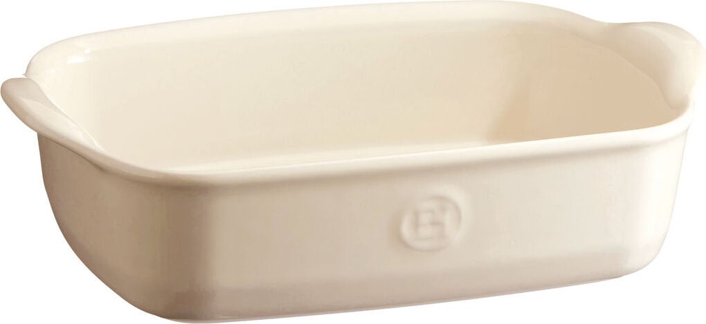 Naczynie żaroodporne Emile Henry 14,5 x 22 cm kremowe