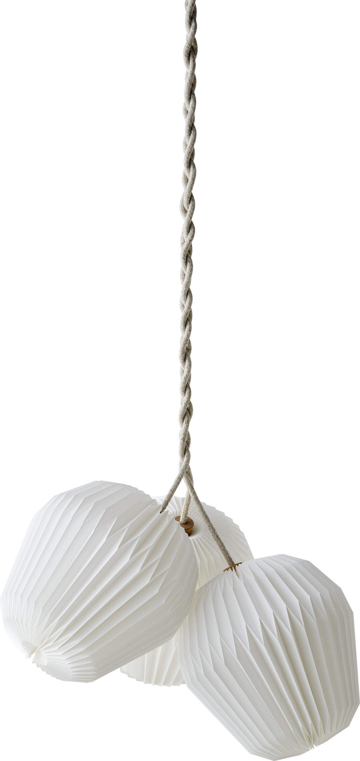 Lampa wisząca The Bouquet 3 M z papierowymi kloszami