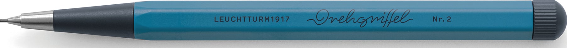 Ołówek automatyczny Drehgriffel Nr. 2 0,7 mm niebieskoszary