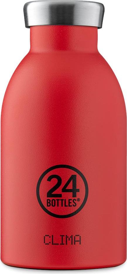Butelka termiczna Clima Chromatic 330 ml czerwona