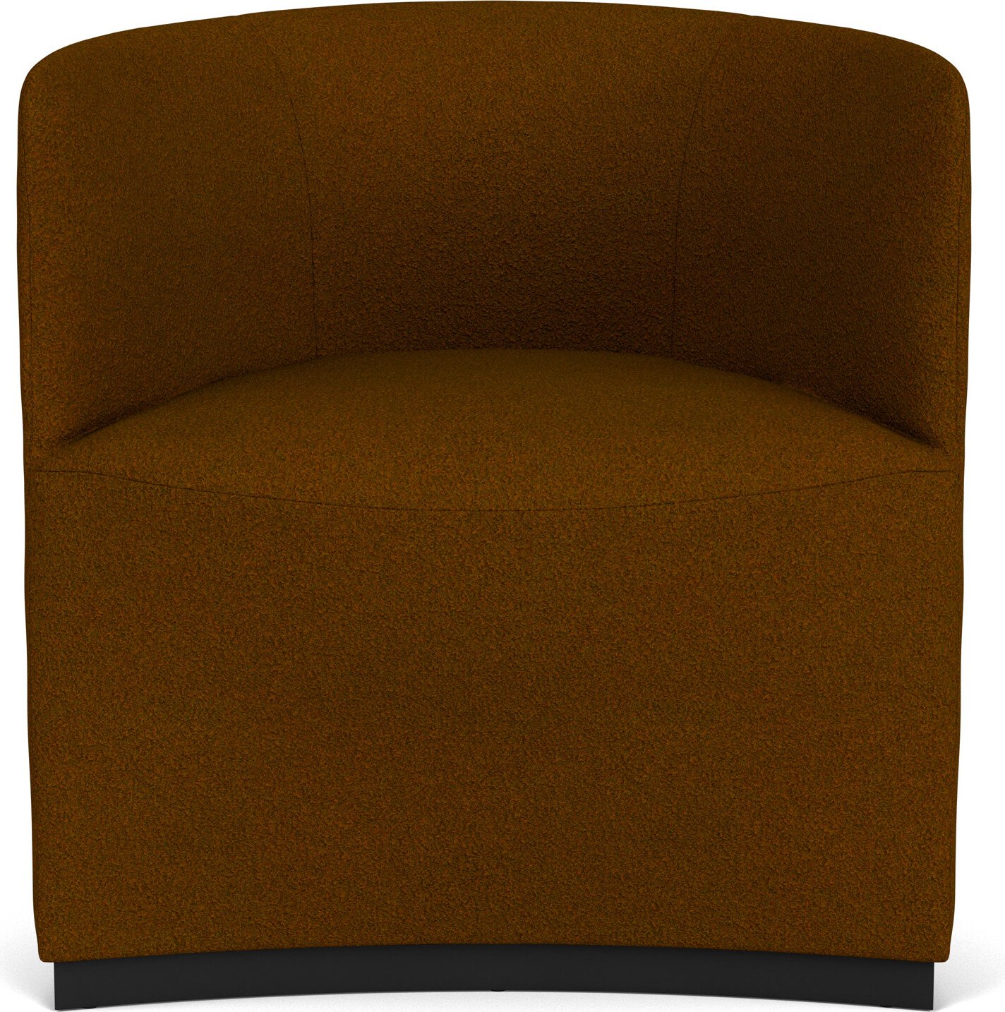 Fotel Tearoom 70 cm brązowy