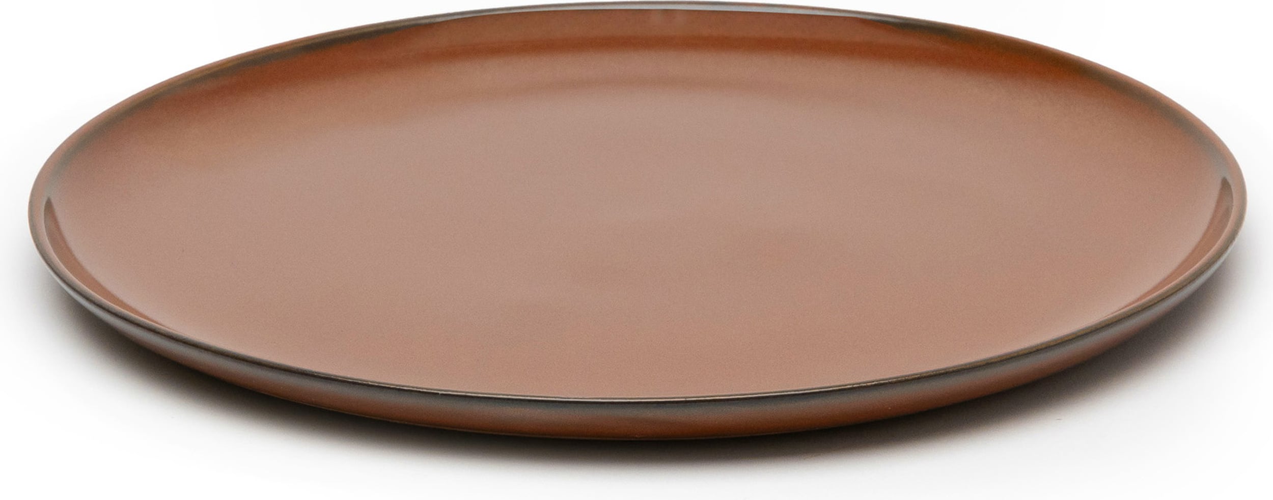 Talerz obiadowy Terres de Rêves 26 cm rdzawy