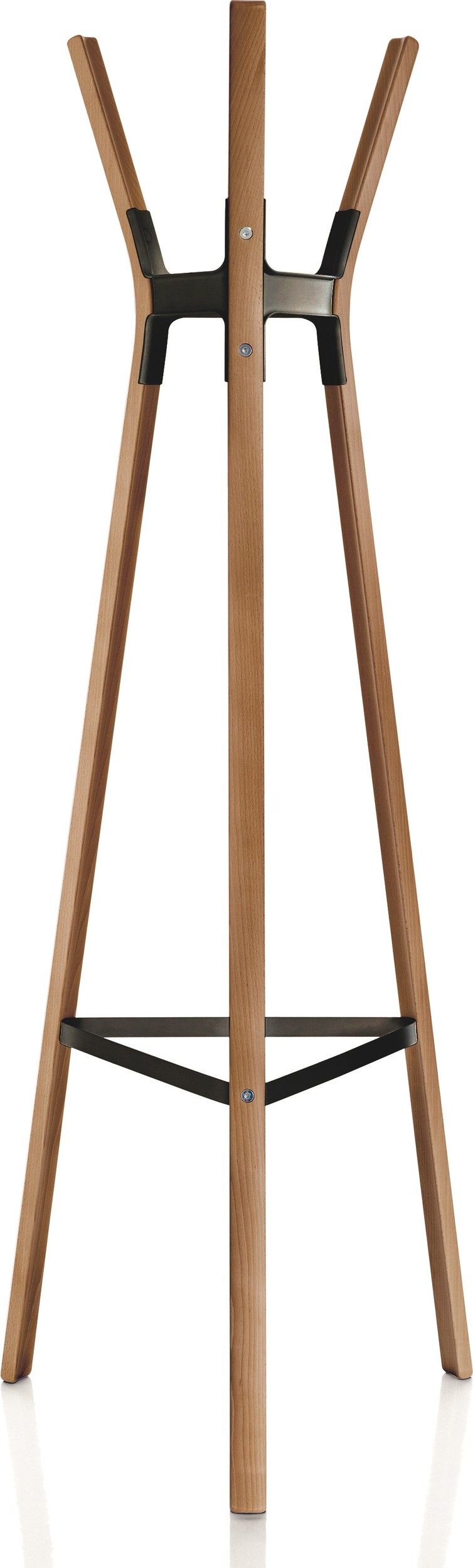 Wieszak stojący Steelwood orzech