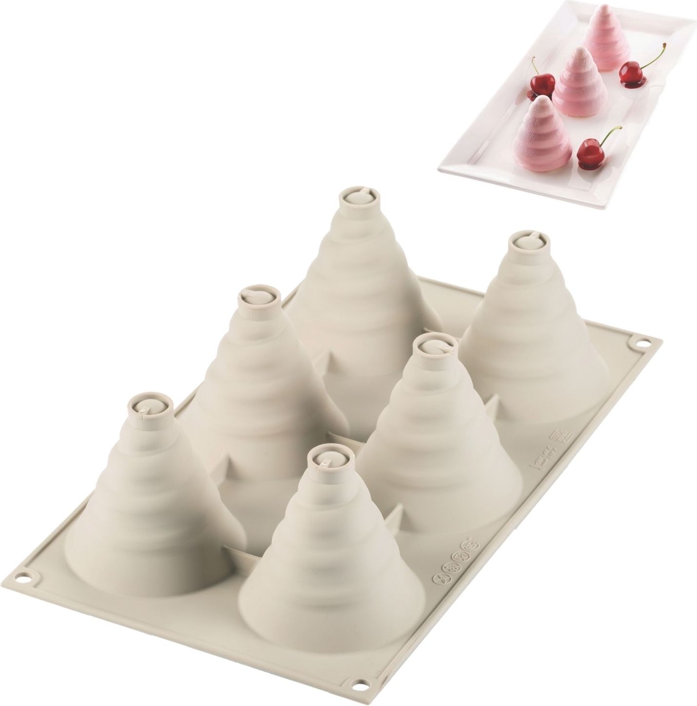 Forma do ciasta Soffice Incanto silikonowa