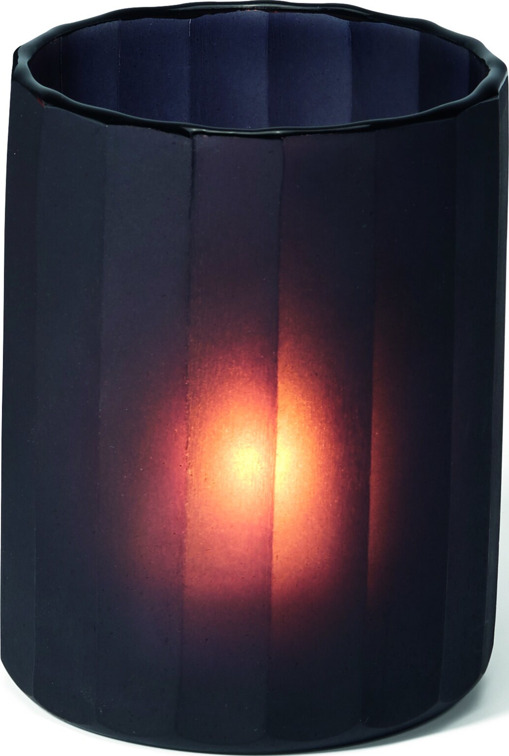 Świecznik na tealighty Twilight L niebieskoszary