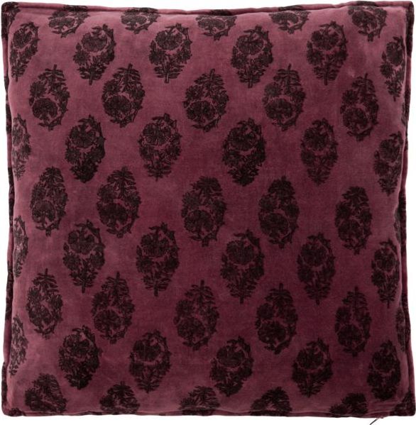 Poszewka na poduszkę Betto 50 x 50 cm śliwkowa