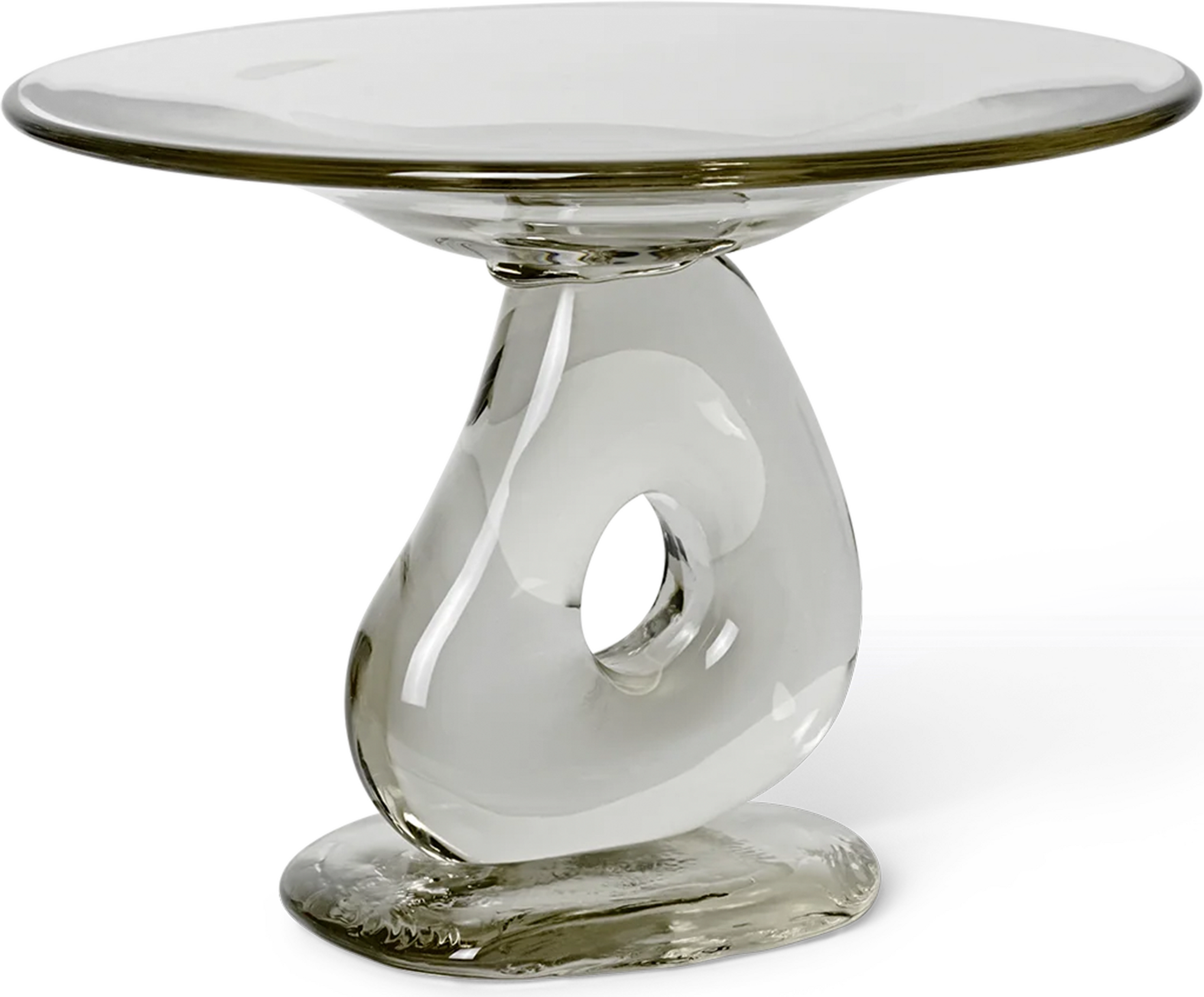 Patera Damo 21 cm przezroczysta