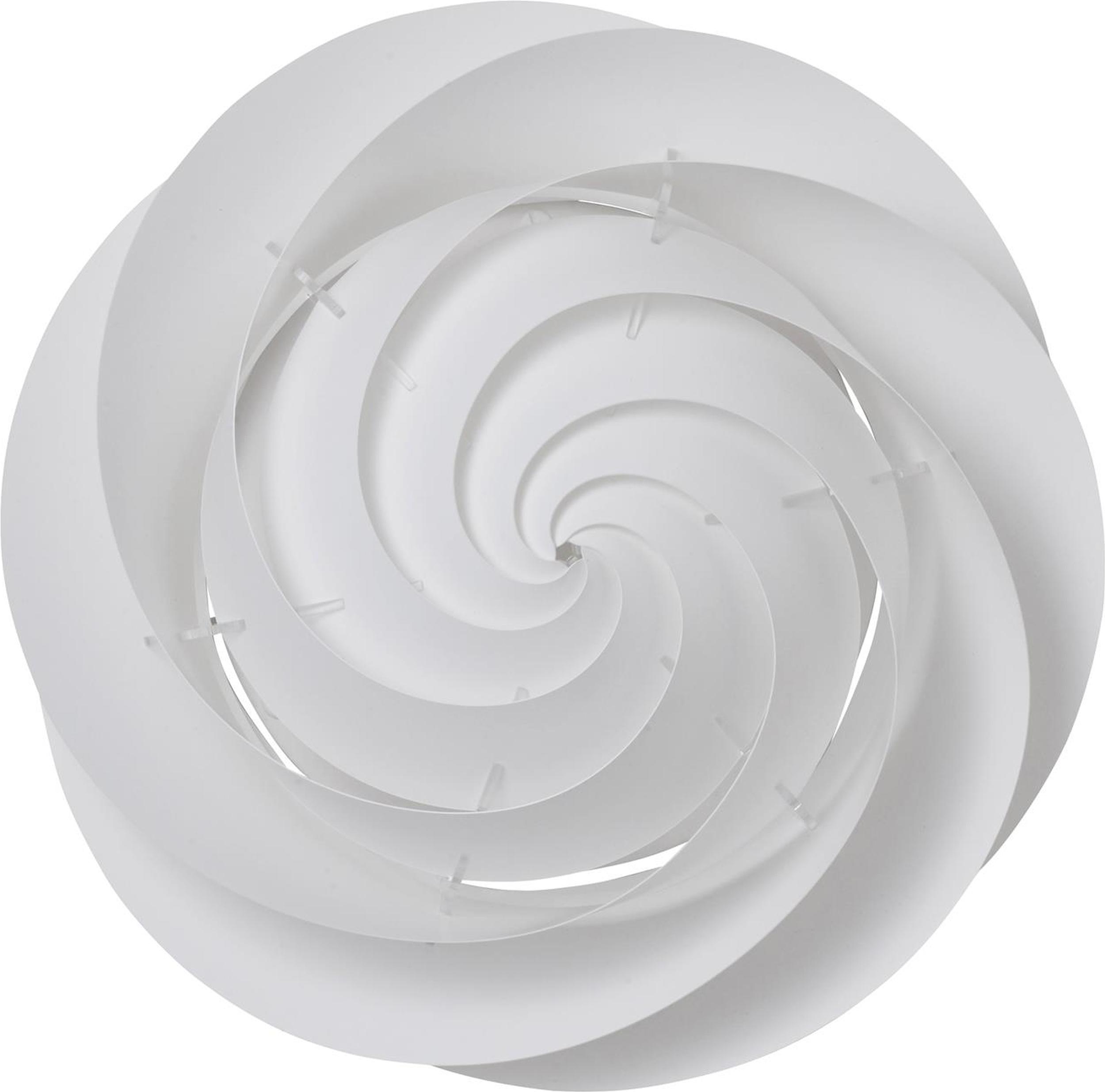 Plafon sufitowy i ścienny Swirl 37 cm biały