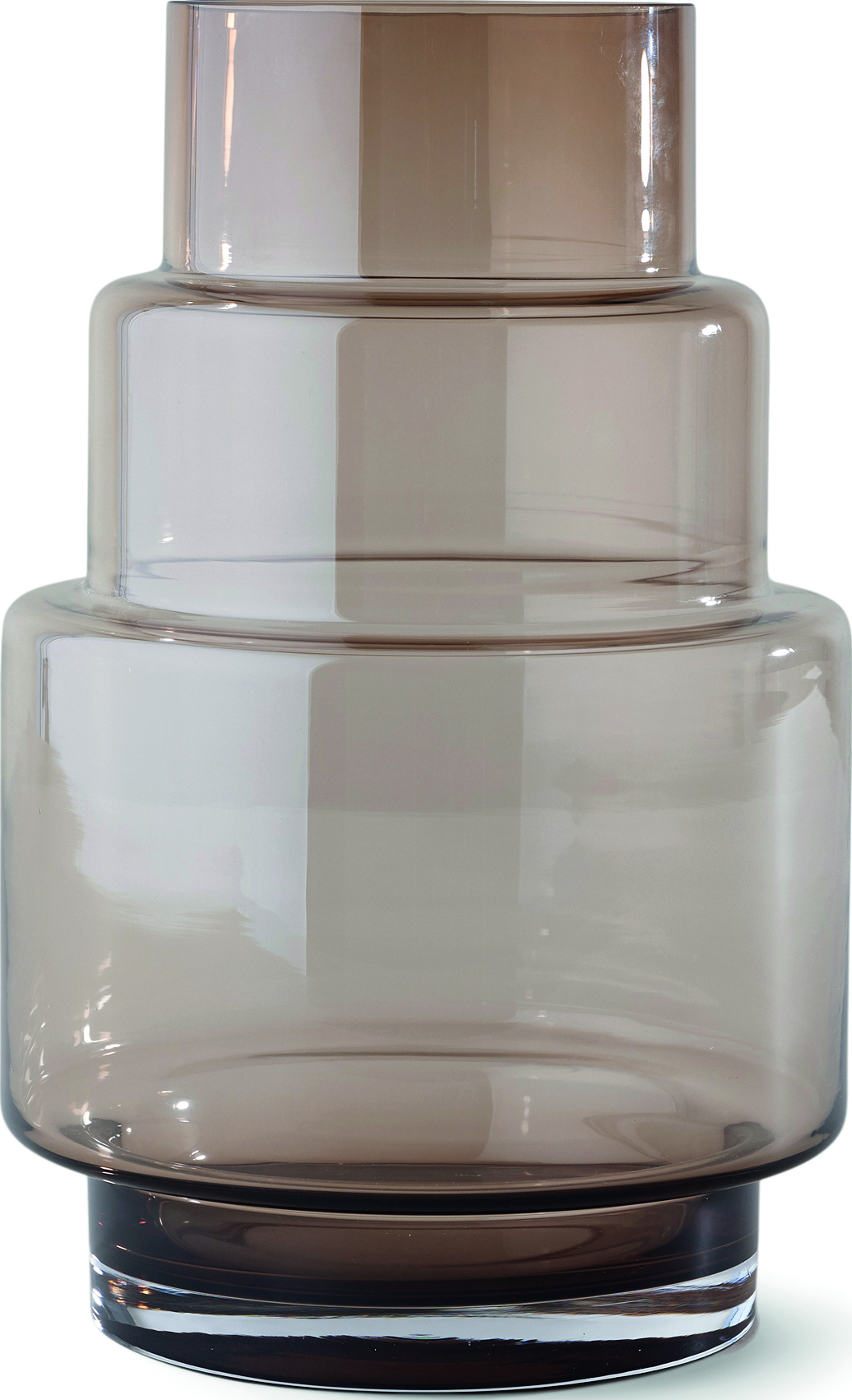 Wazon lub świecznik Hurricane No.69 brązowy