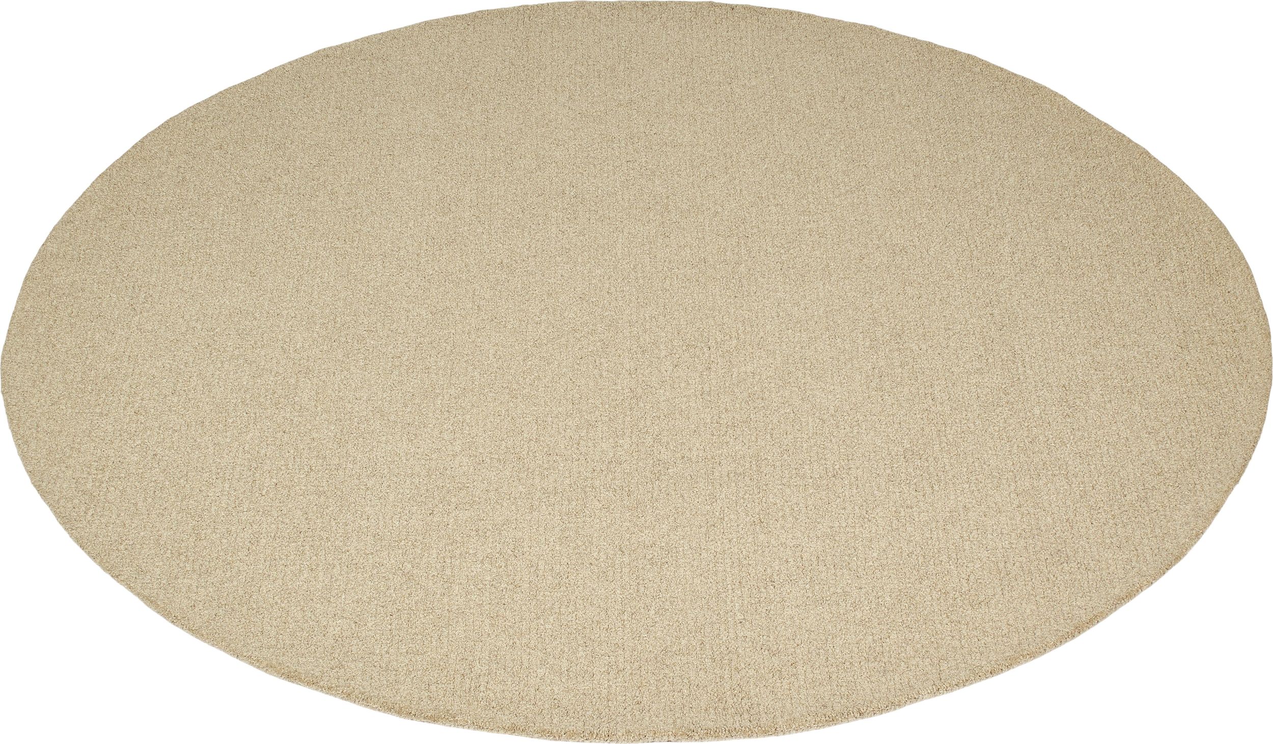 Dywan Natura okrągły 250 cm jasnobeżowy
