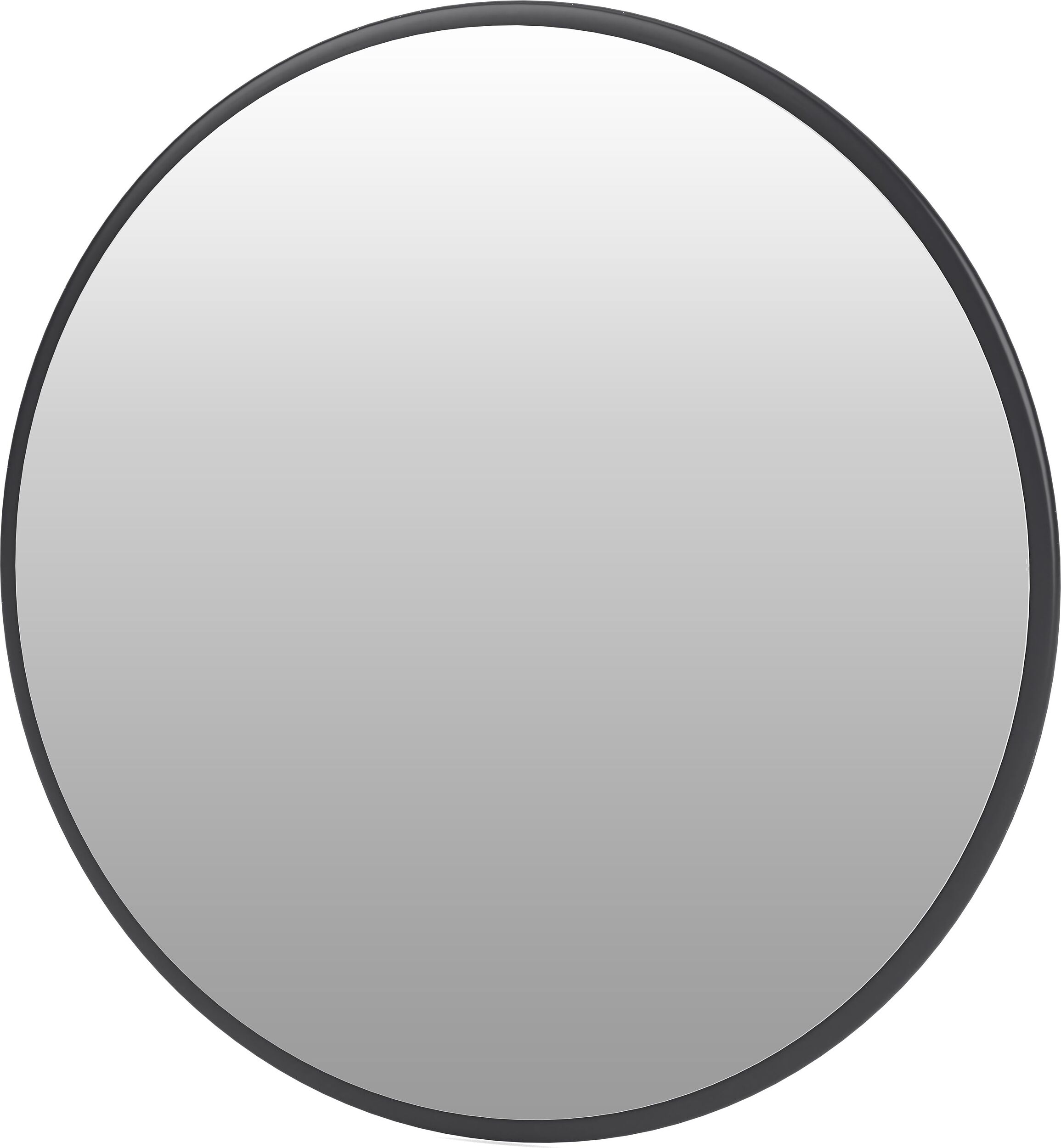 Lustro ścienne Montana Mini okrągłe antracytowe