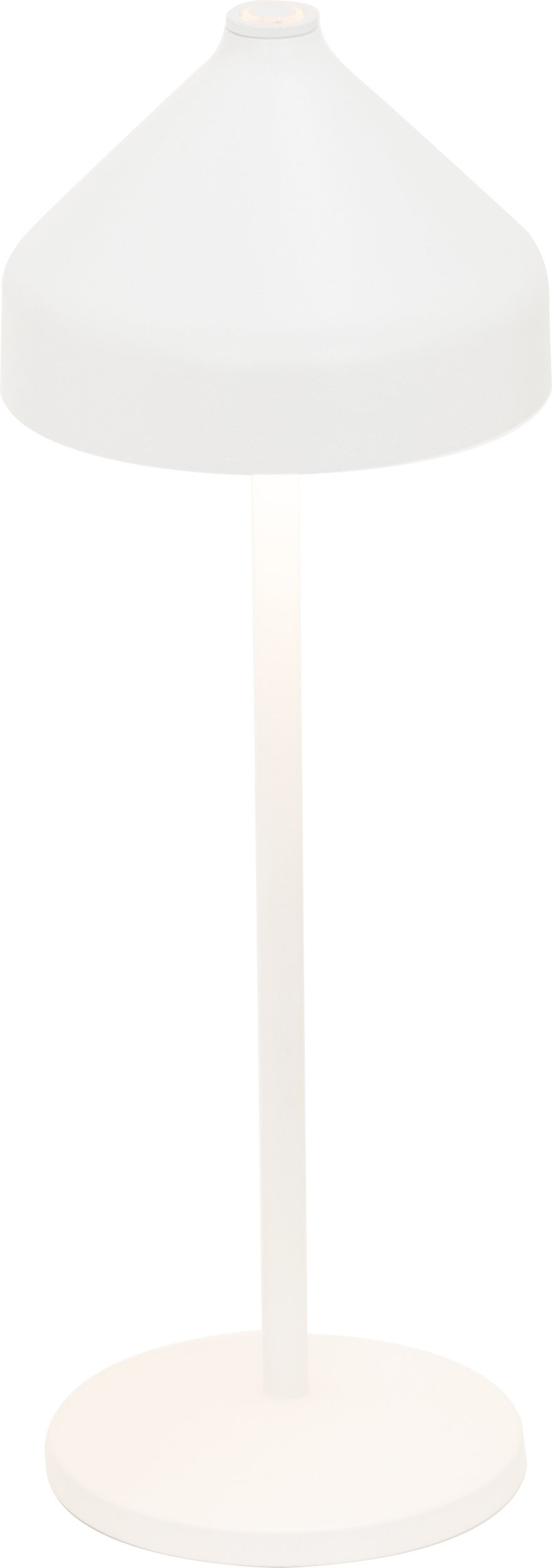 Lampa stołowa bezprzewodowa Amelie biała