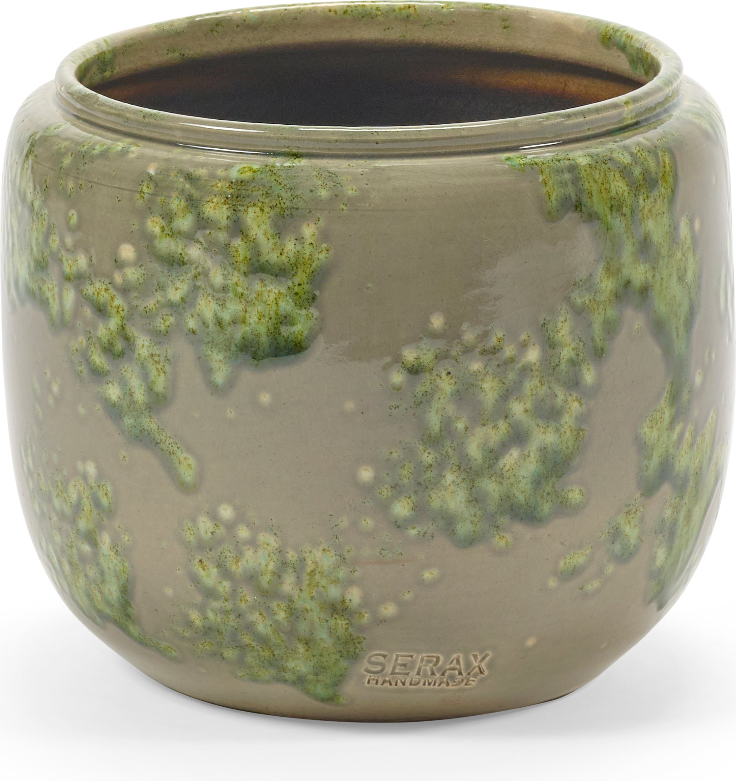 Osłonka na doniczkę Mystique 18,5 cm zielona