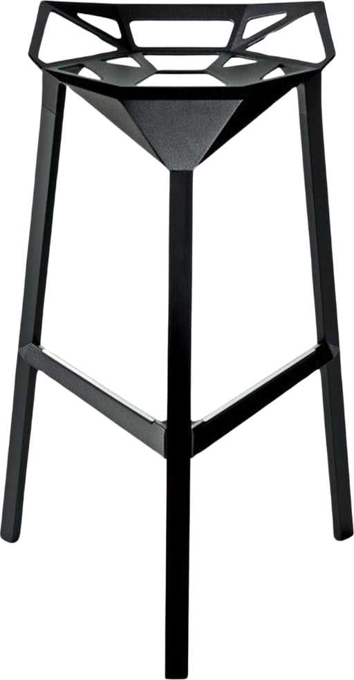 Stołek barowy Stool_One 84 cm czarny