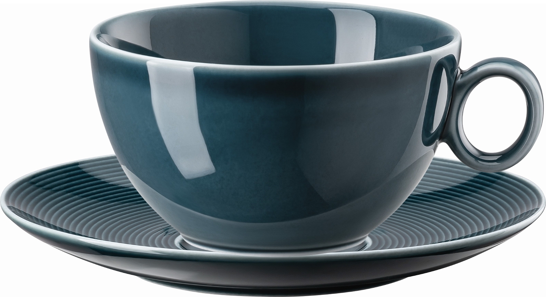 Filiżanka do herbaty Thomas Loft Night Blue 340 ml ze spodkiem