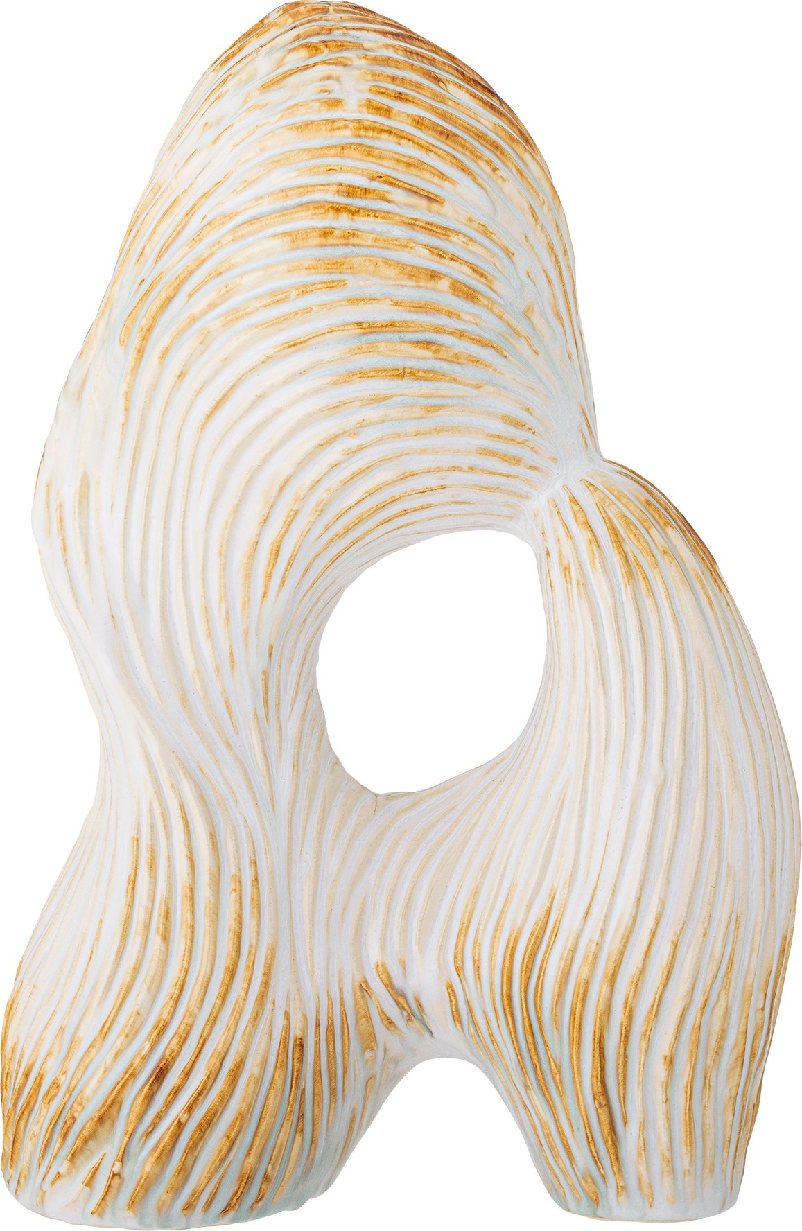 Figurka dekoracyjna Eviella 38 cm beżowa