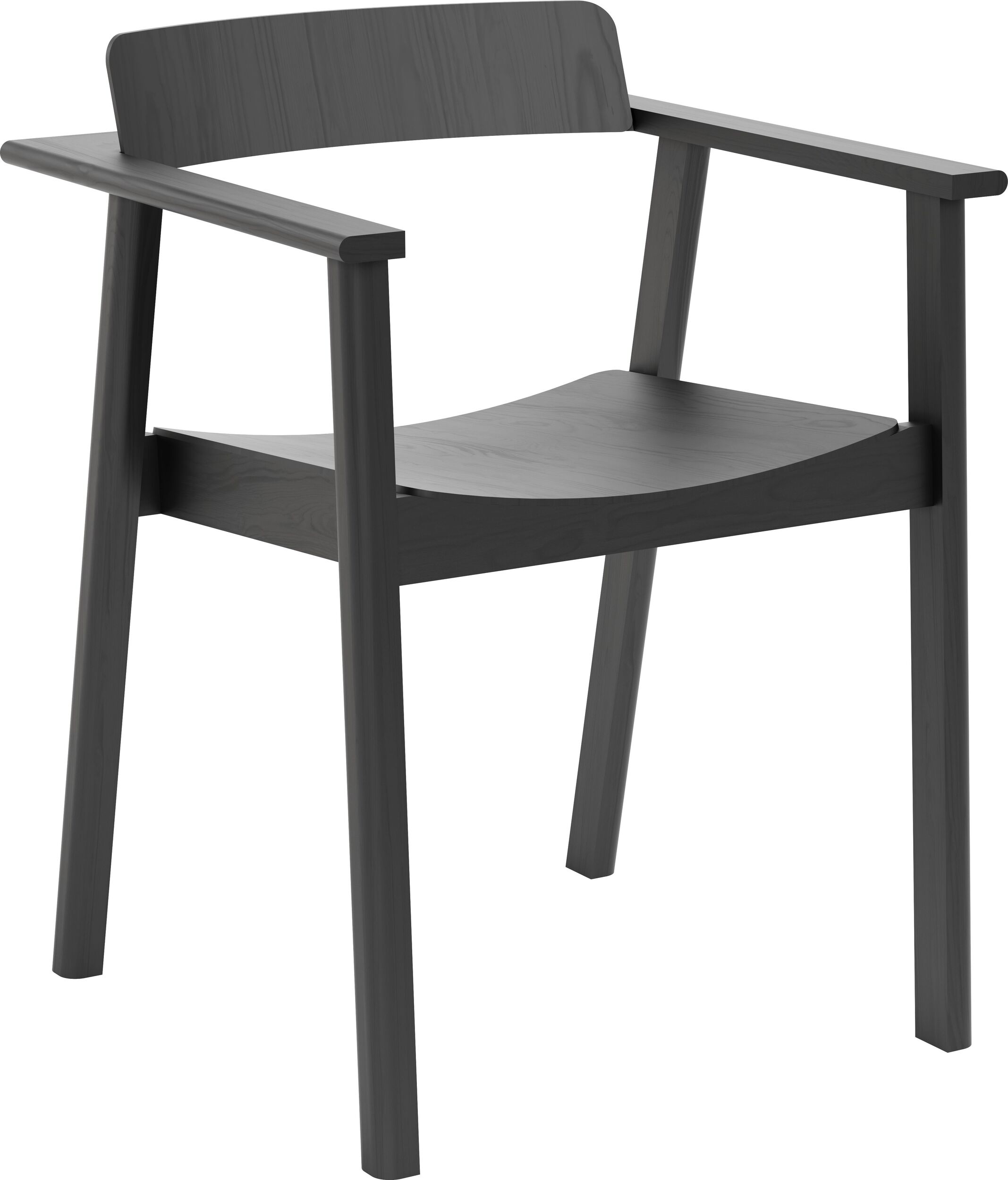 Krzesło Maiden czarne