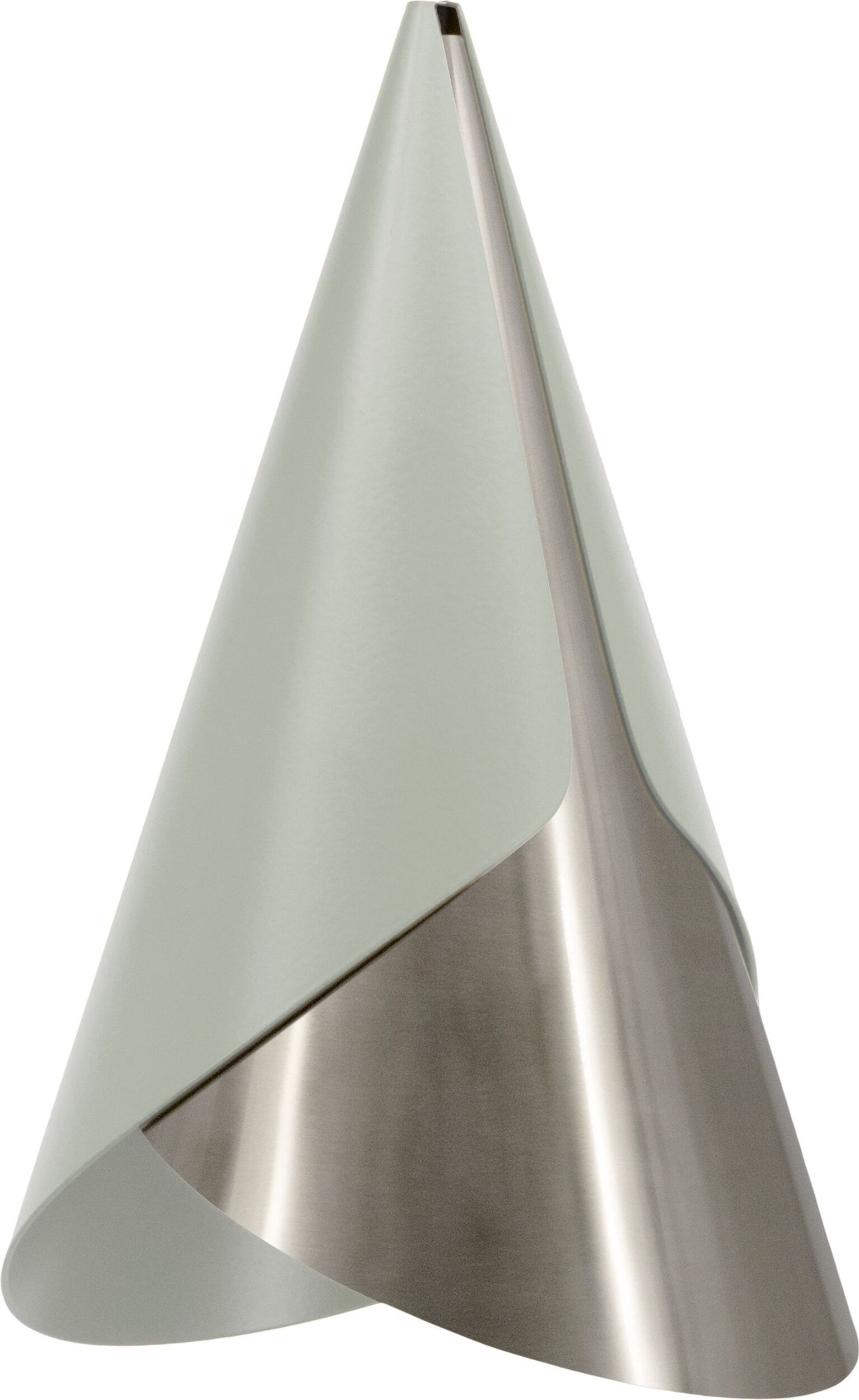 Lampa wisząca Cornet oliwkowo-srebrna