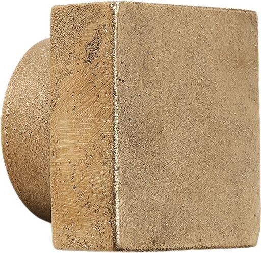 Haczyk ścienny Square duży mosiądz