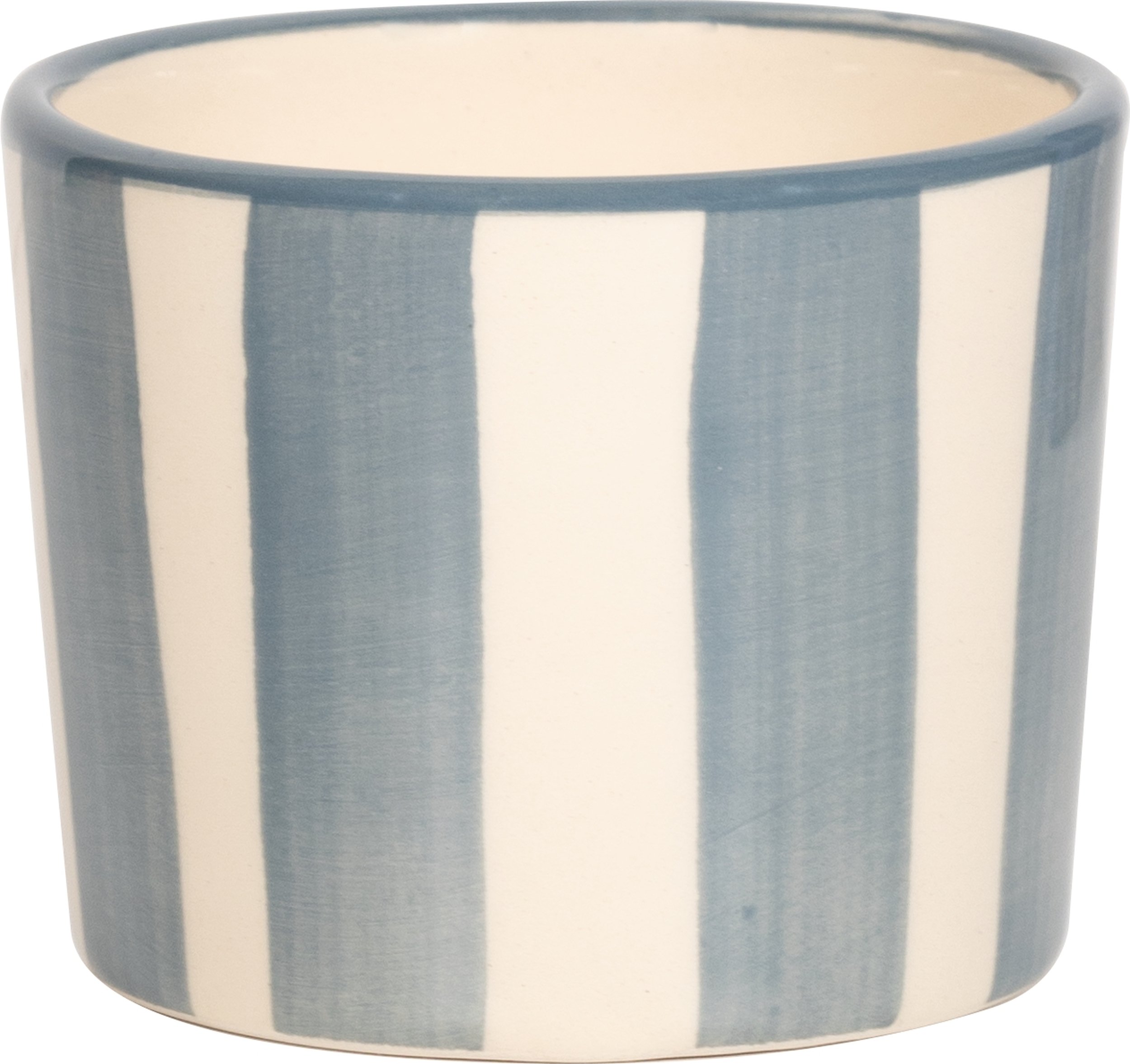 Kubek Lido Righe w paski 230 ml szaroniebieski