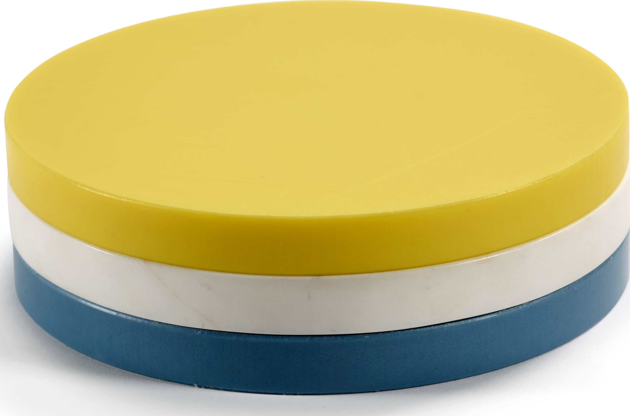 Tace dekoracyjne Circles 21 cm stonowane kolory 3 szt.