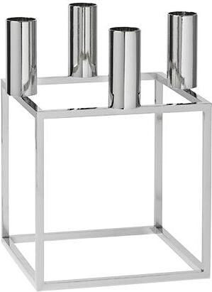 Świecznik Kubus 4 platynowy