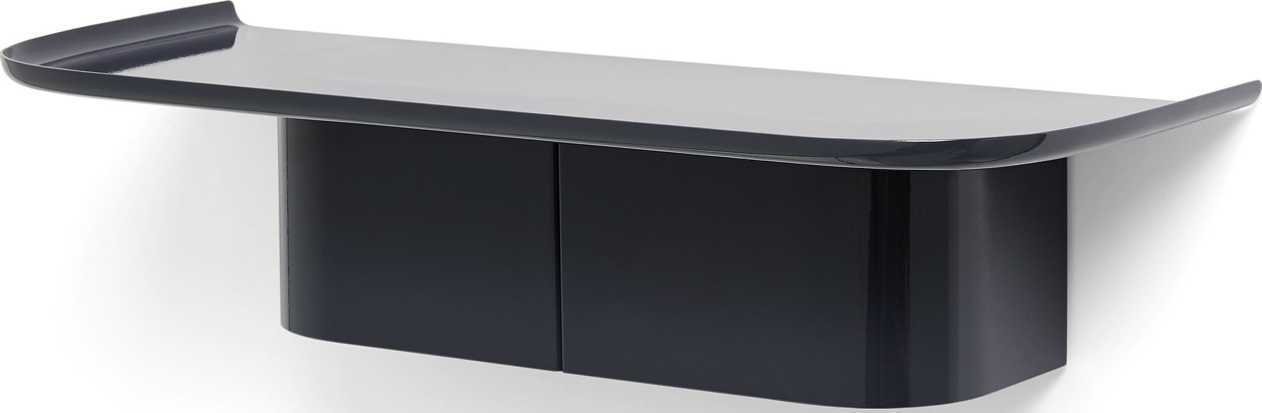 Półka ścienna Korpus M granatowa