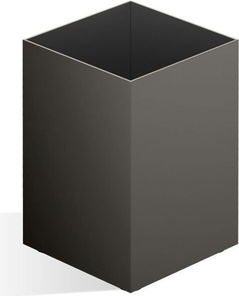 Pojemnik łazienkowy Corner 9 cm ciemny metal mat