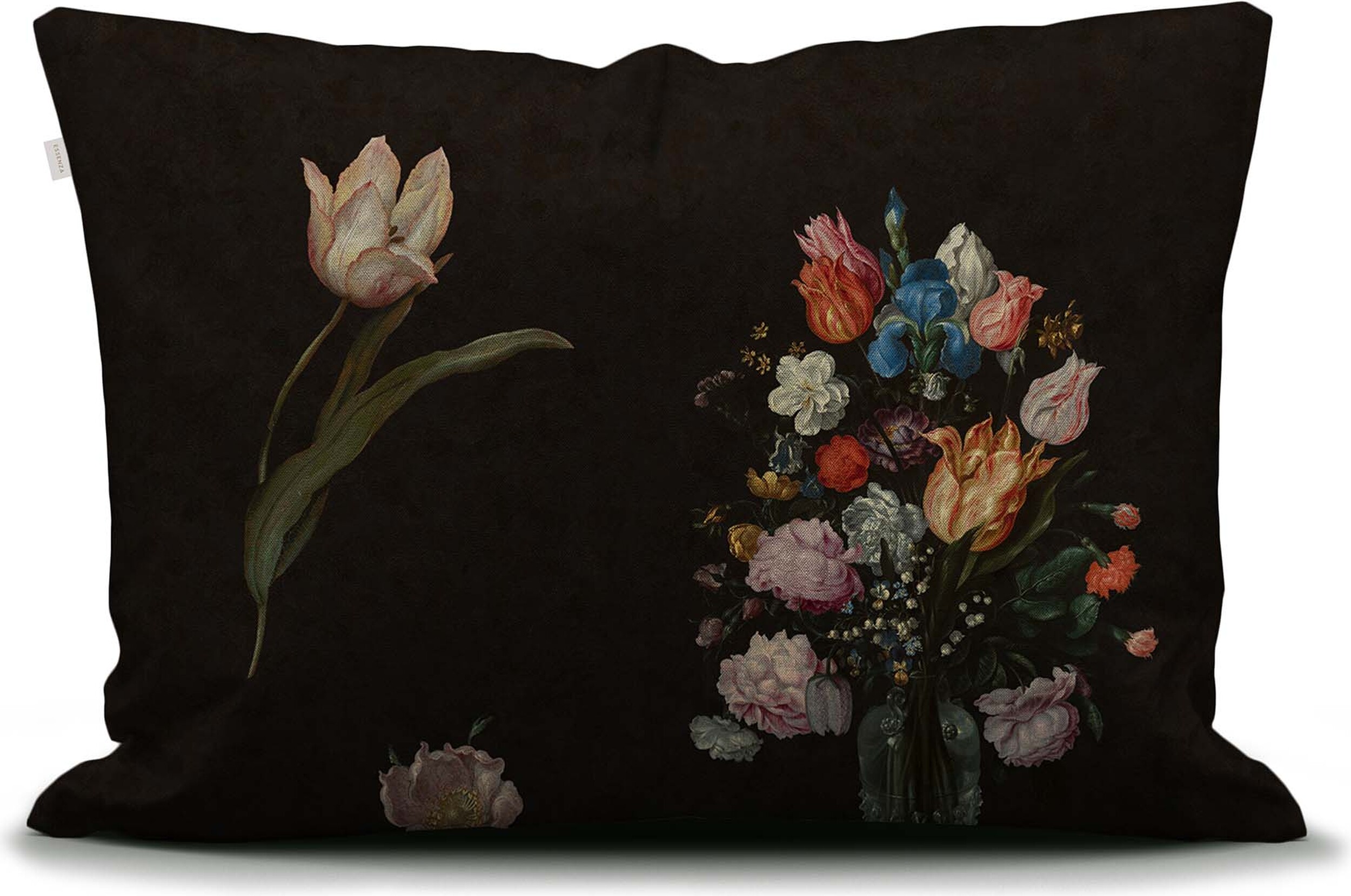 Poszewka na poduszkę Amadee 60 x 70 cm czarna