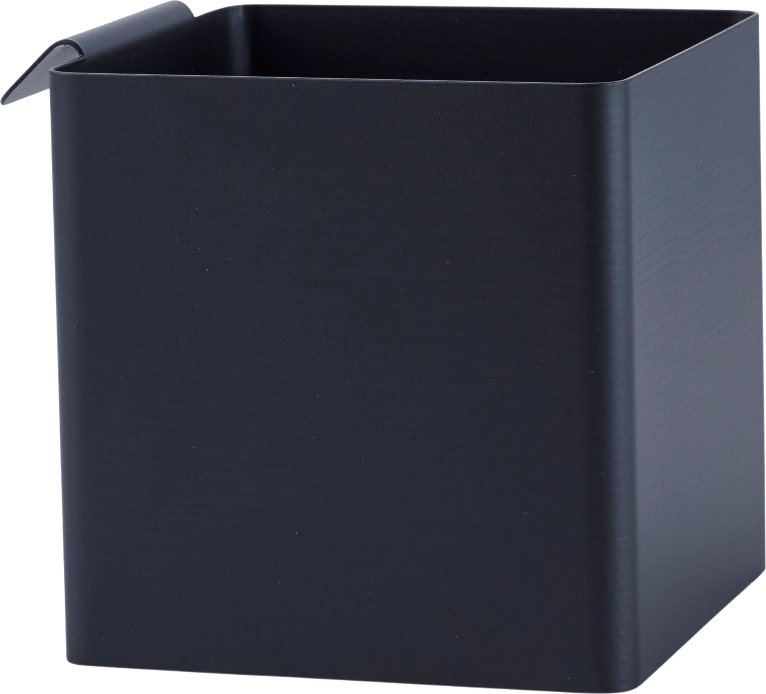 Pojemnik uniwersalny Flex 10,5 cm czarny z haczykiem