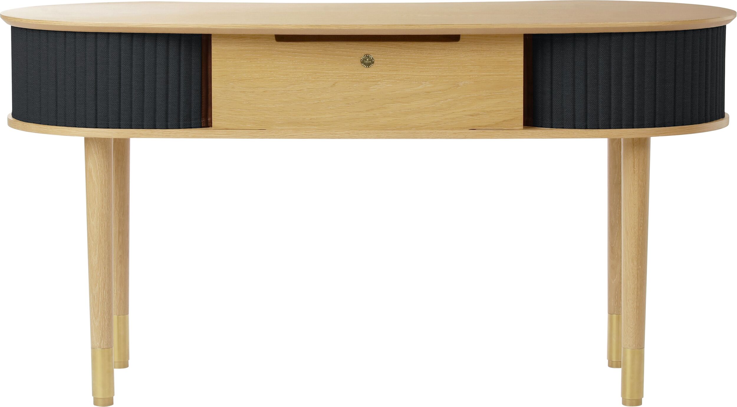 Biurko Audacious ciemnoszare dąb