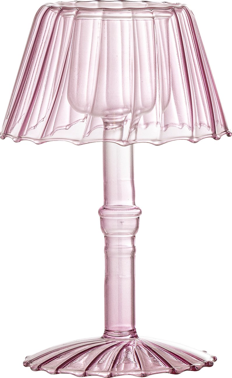 Świecznik na tealighty Cisco 18 cm różowy