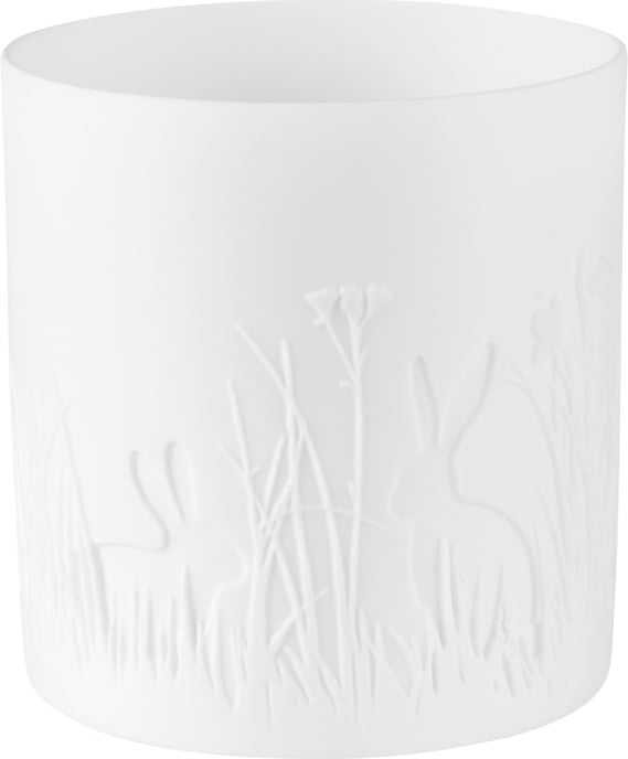 Świecznik na tealighty Raeder króliczki 7 cm porcelanowy