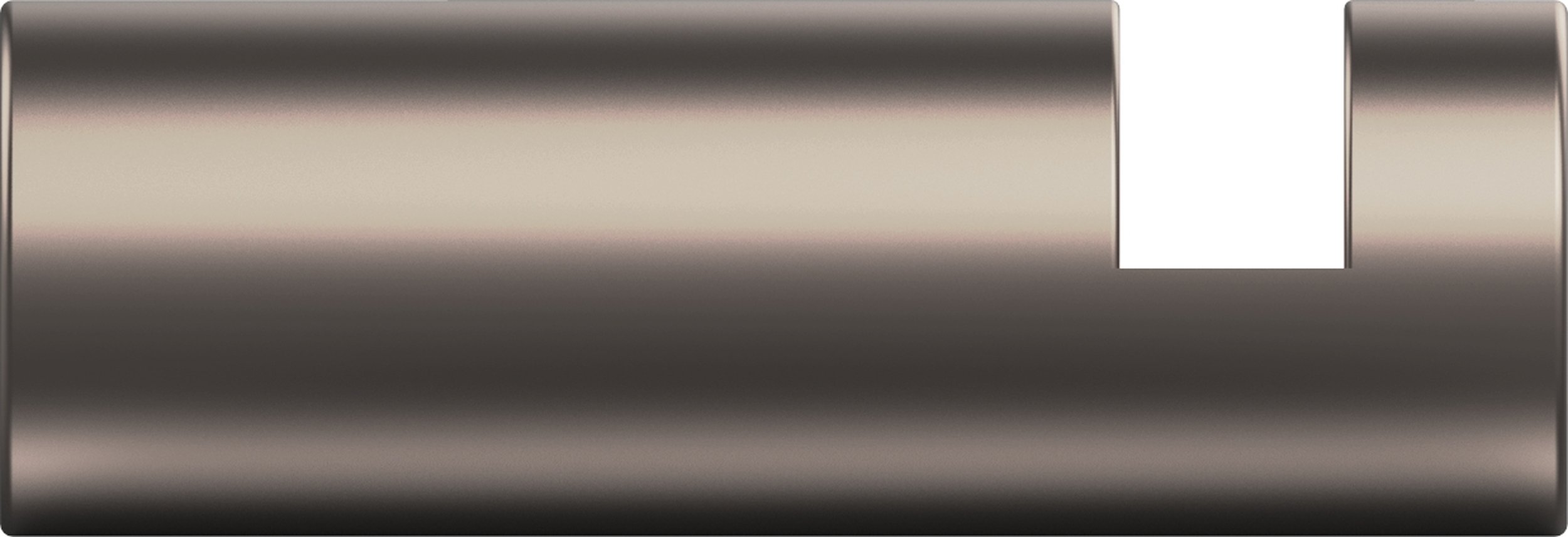 Wieszak haczyk na ręcznik Mikado ciemny metal mat z powłoką PVD