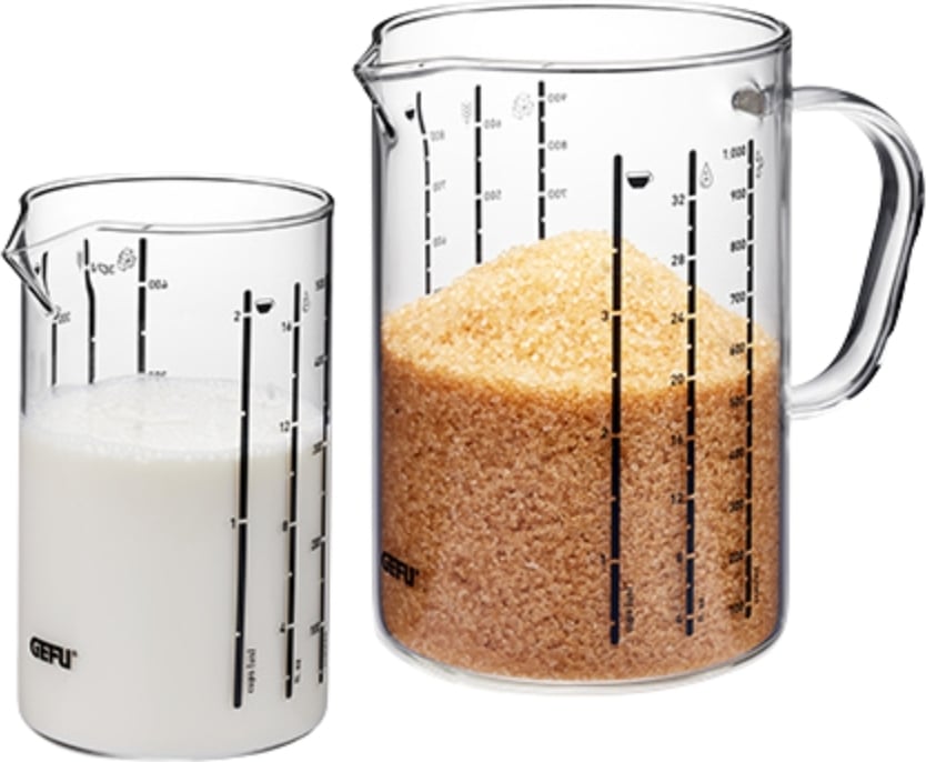 Dzbanki z miarką Meti 2 szt.