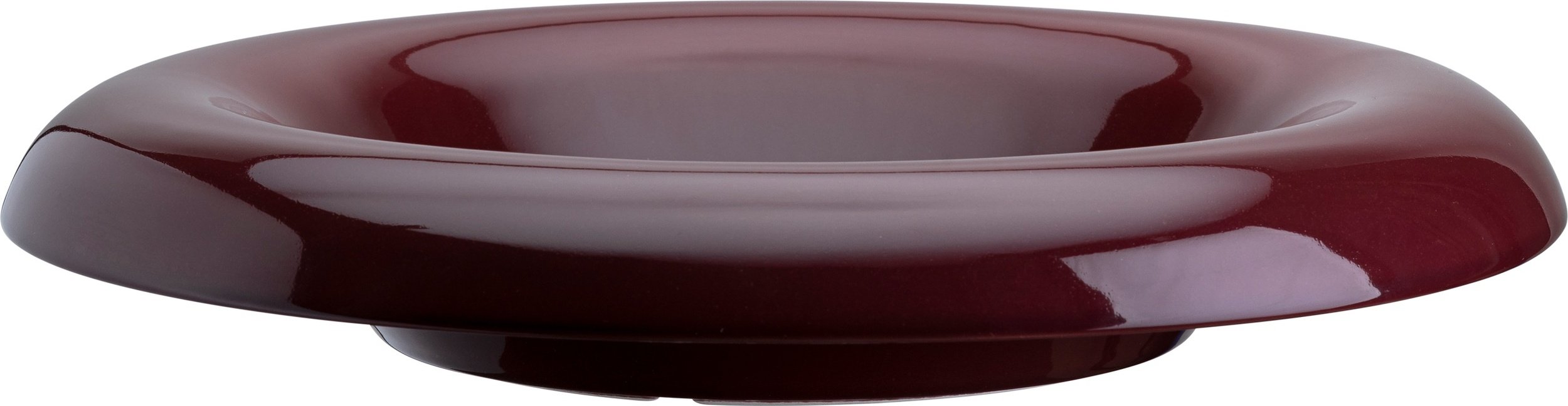 Podstawka pod doniczkę Lily 25 cm burgundowa