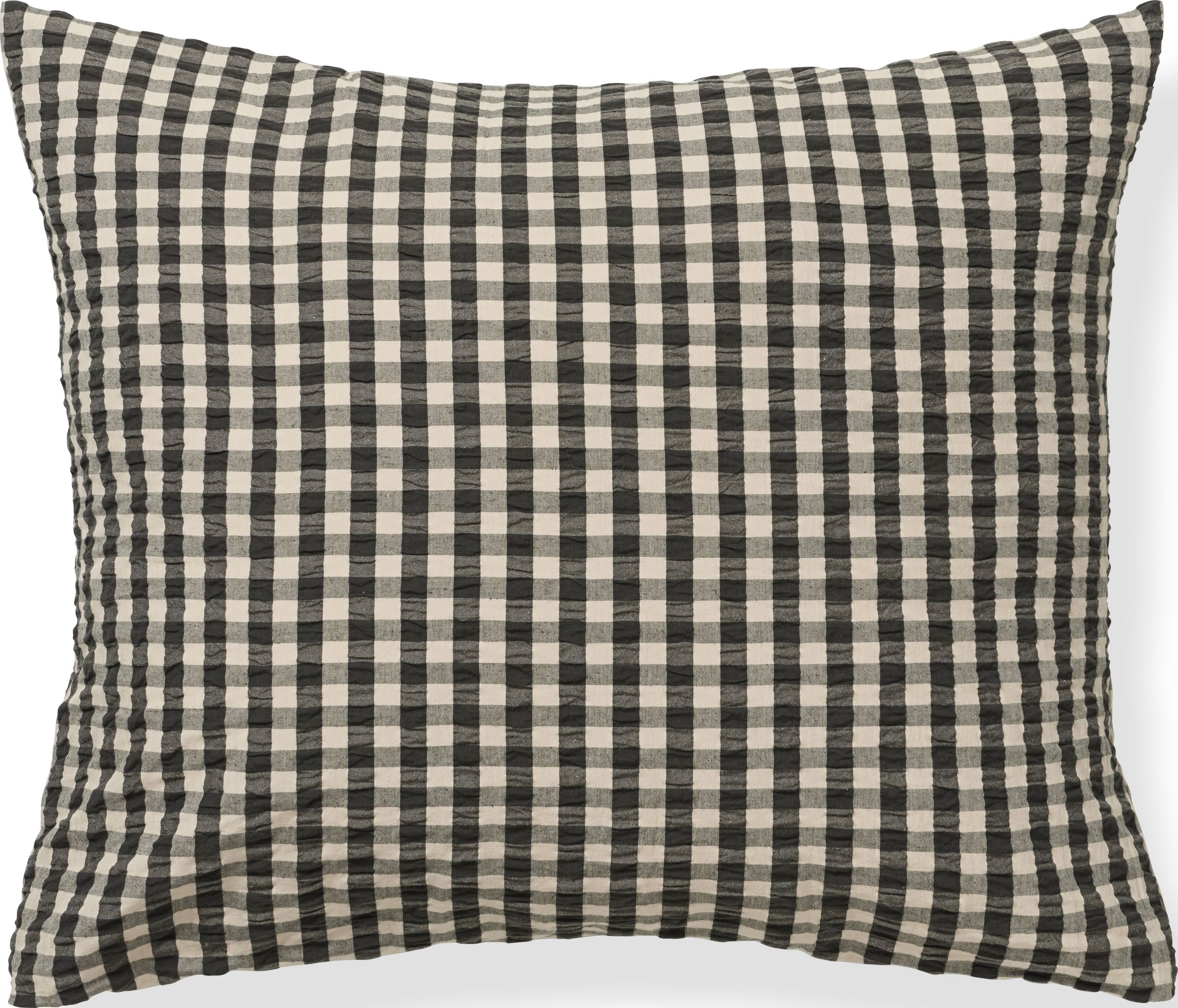 Poszewka na poduszkę Bæk & Bølge 50 x 60 cm czarno-piaskowa