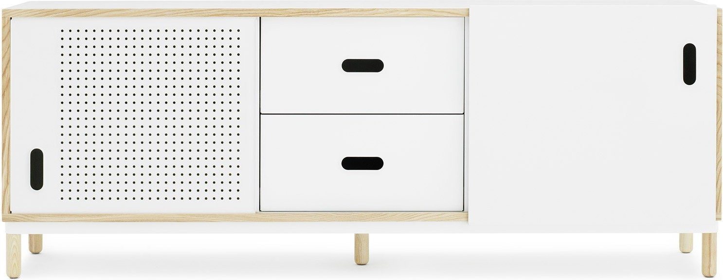 Szafka Kabino z szufladami biała