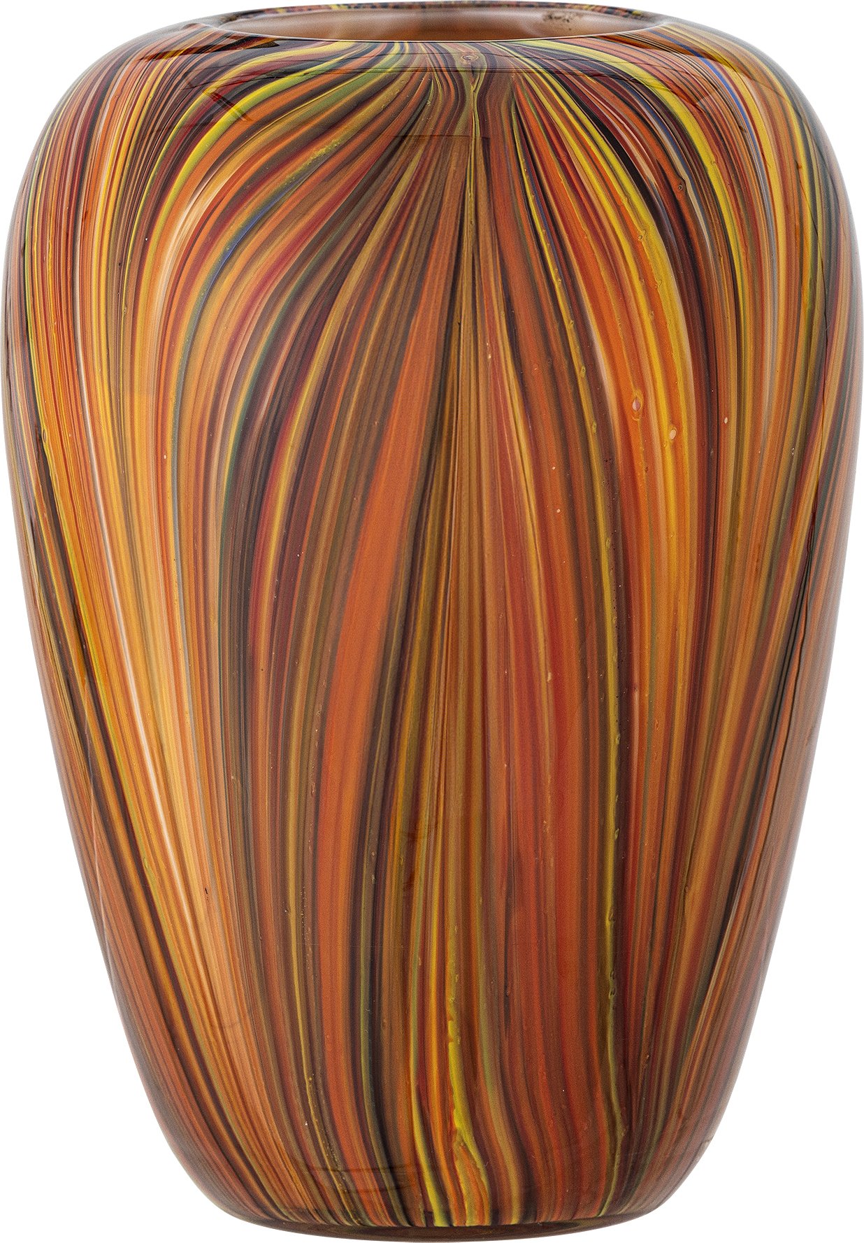 Wazon dekoracyjny Sunny 22,5 cm pomarańczowy