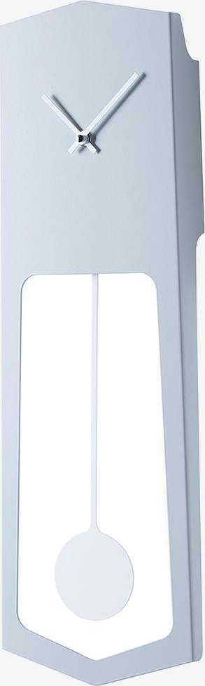 Zegar ścienny Aika szary