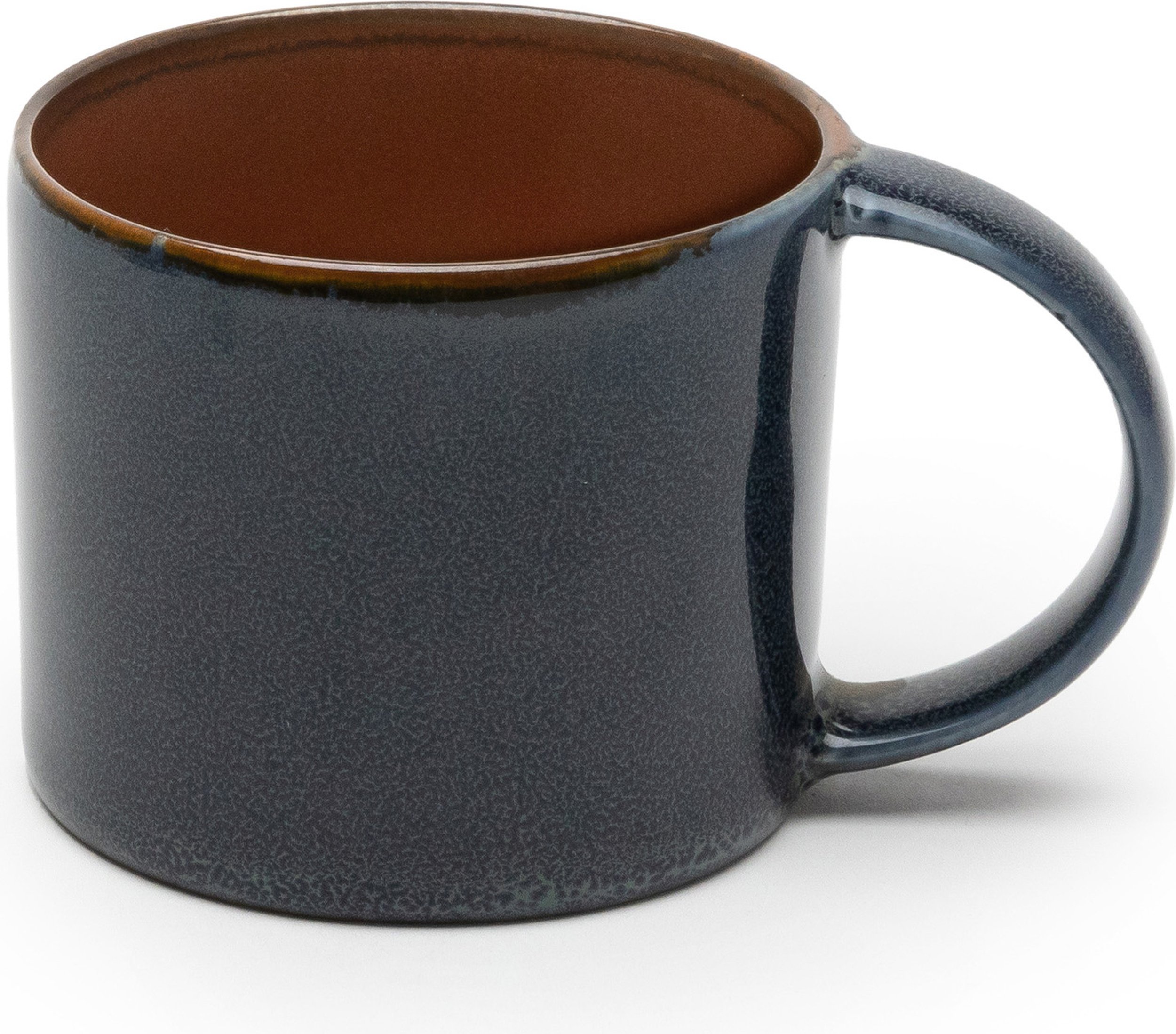 Kubek do espresso Terres de Rêves 85 ml czarno-czerwony