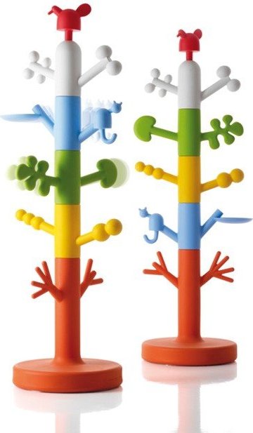 Wieszak stojący Paradise Tree kolorowy
