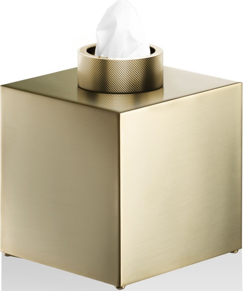 Pojemnik na chusteczki Club złoty mat