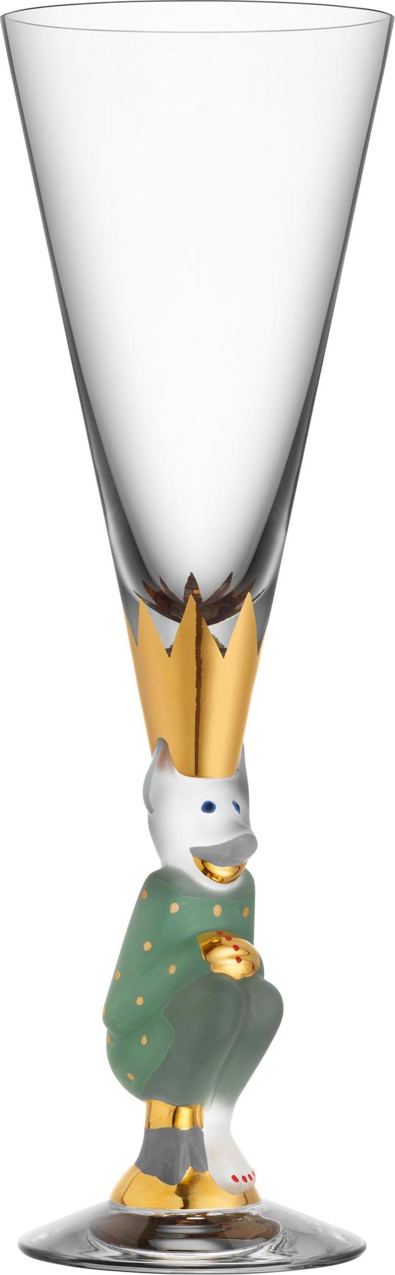 Kieliszek do szampana The Sparkling Devil 190 ml zielony