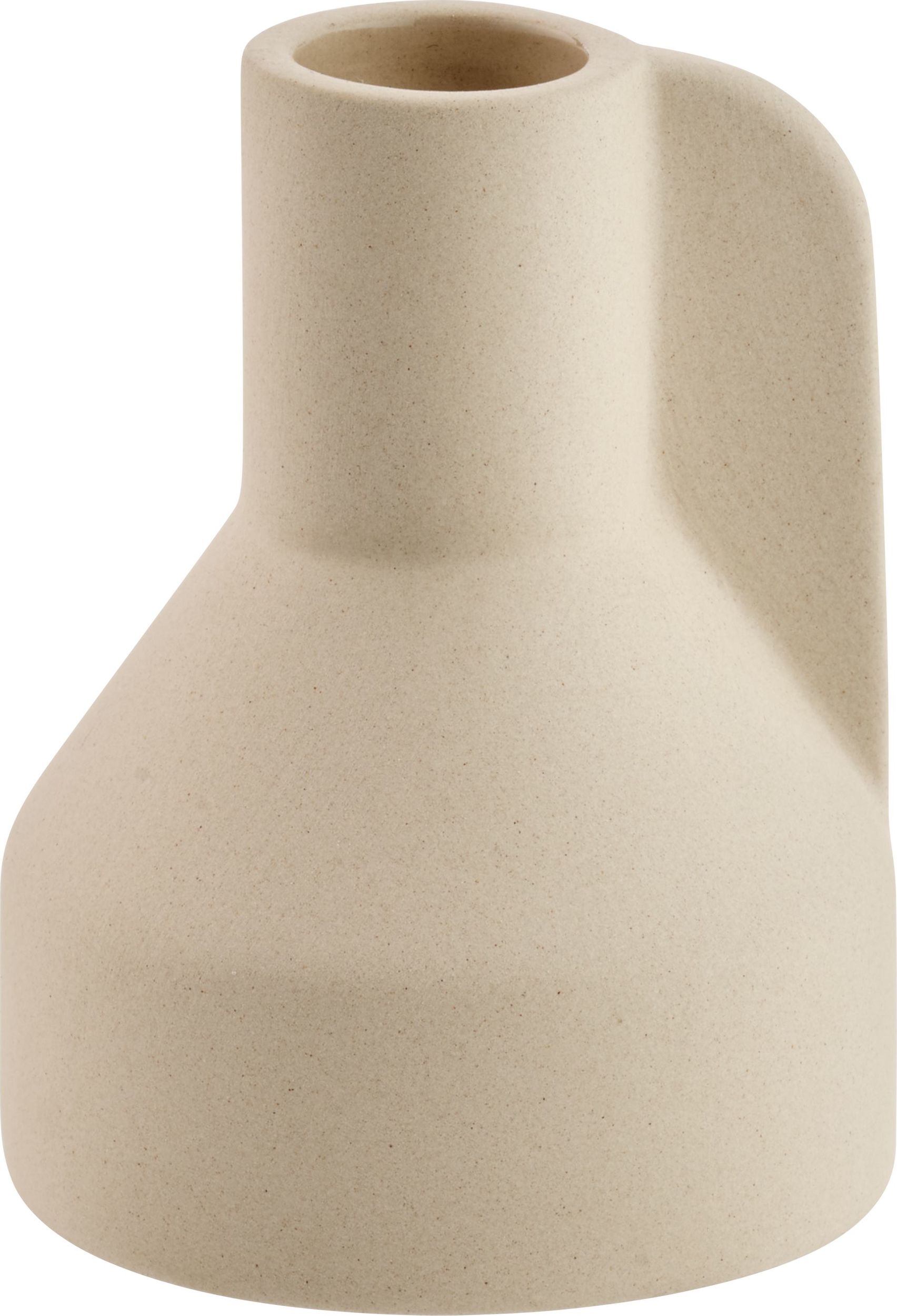 Świecznik na klasyczną świecę Falda 9 cm piaskowy