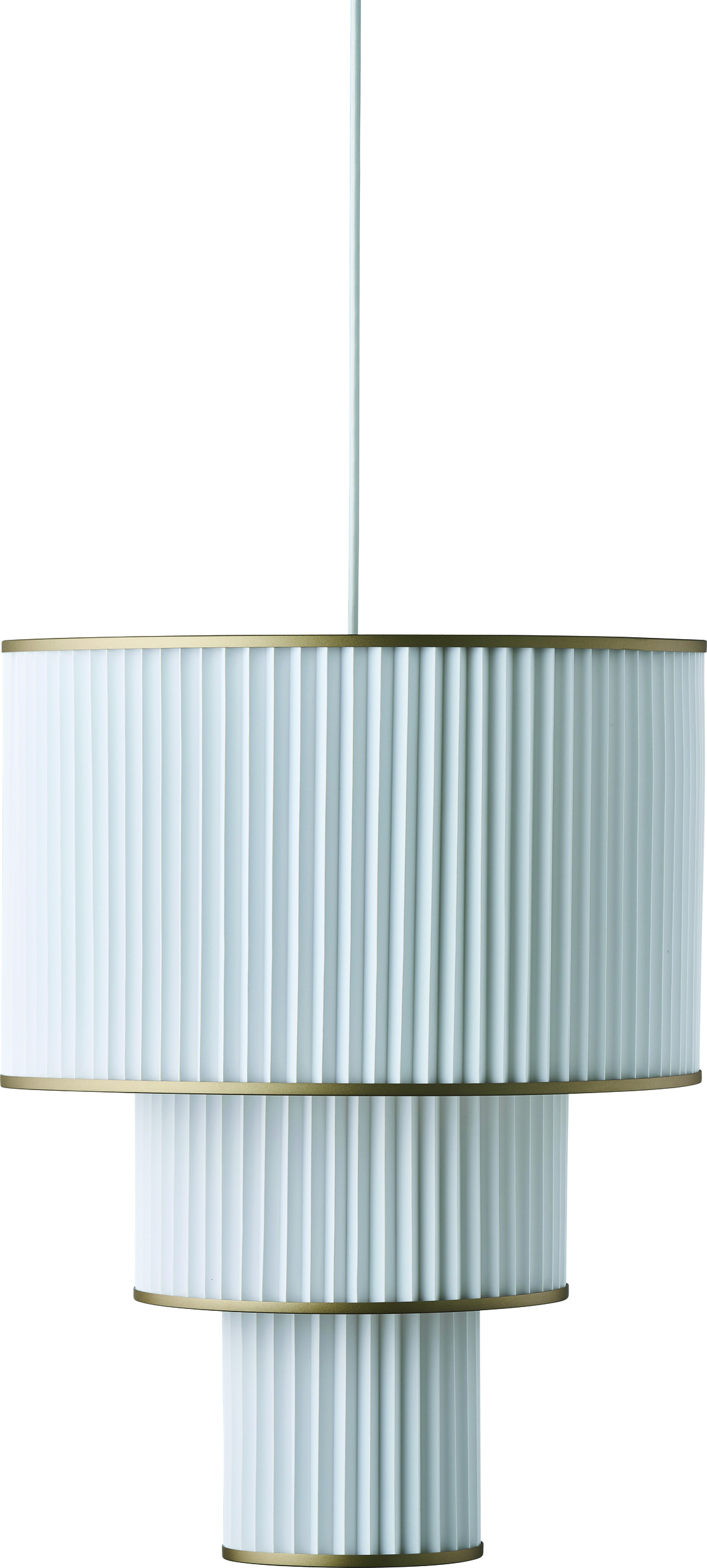 Lampa wisząca Plivello 112 biało-złota