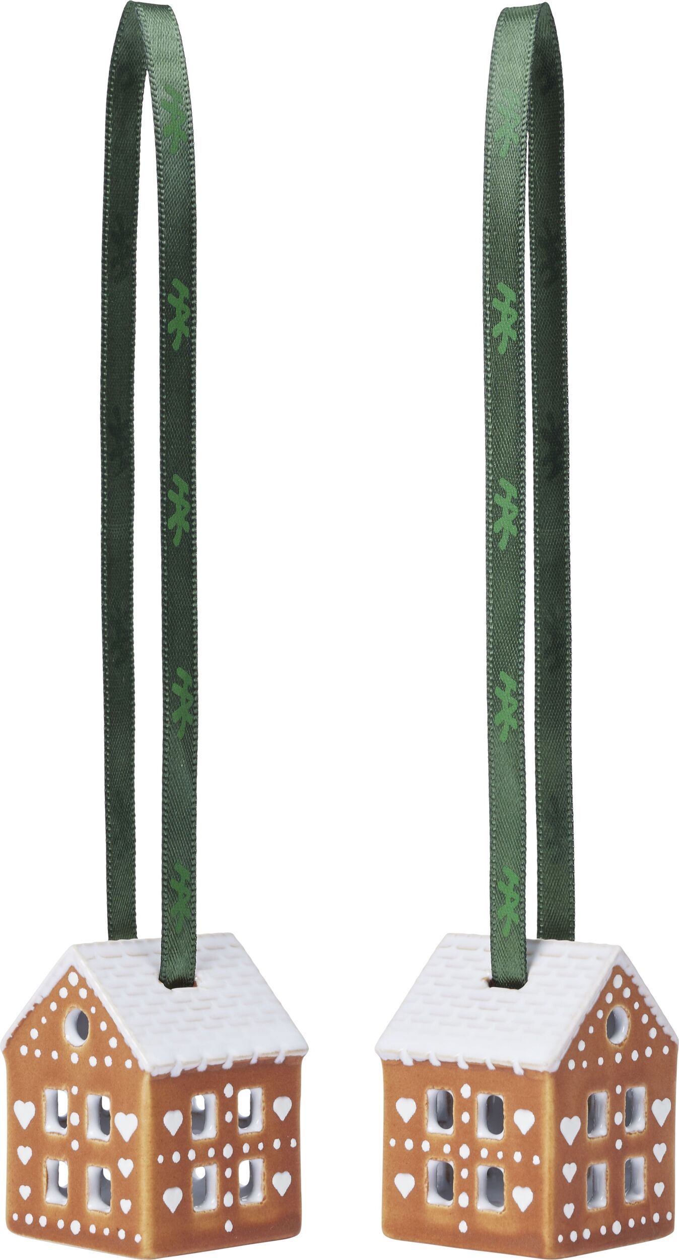 Bombki Kähler Christmas domki z piernika 2 szt.