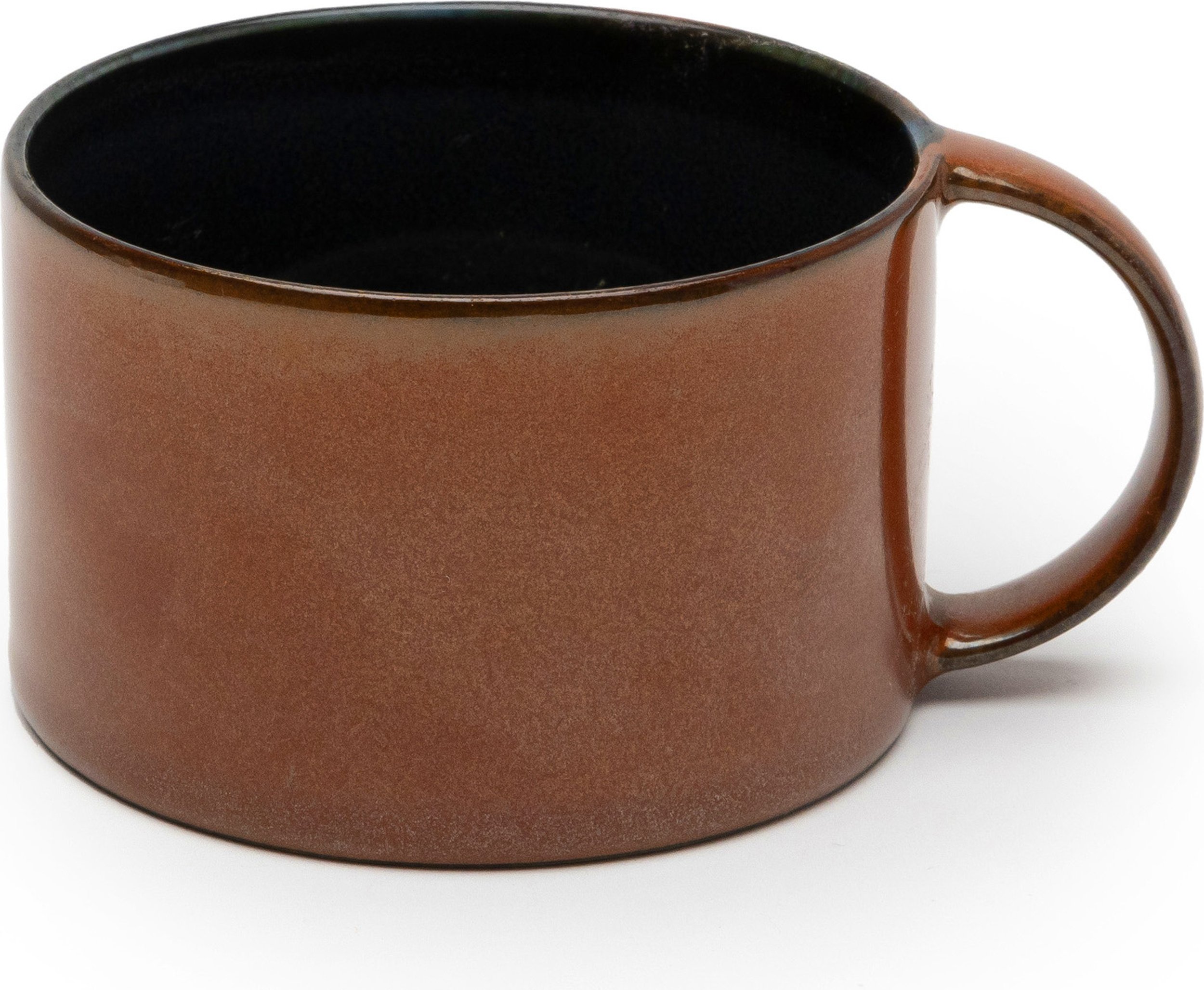 Kubek do kawy Terres de Rêves 190 ml brązowo-czarny